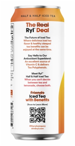 Ryl Half & Half Iced Tea Perspective: back