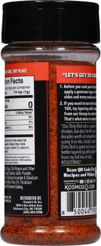 Kosmos Q® Dirty Bird Dry Rub Perspective: back