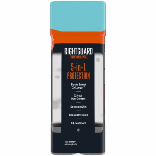 Right Guard Xtreme Defense Arctic Refresh Antiperspirant Clear Gel, 4 oz, 2 Pack Perspective: back