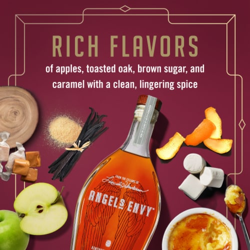 Angel's Envy Cask Strength Bourbon Perspective: back