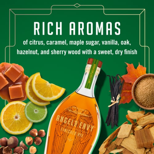 ANGEL'S ENVY® Finished Rye Whiskey Perspective: back