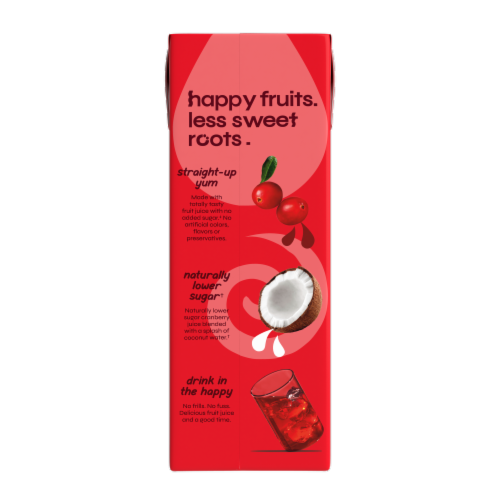 Revl Fruits™ Cranberry Juice Blend Perspective: back