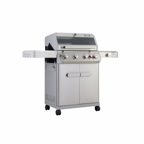 Monument Grills Mesa 415BZ 4 Burner Stainless Steel Propane Gas Grill