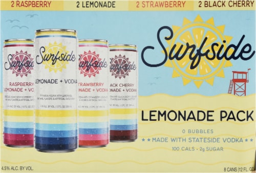 Surfside Lemonade Variety Pack Perspective: back