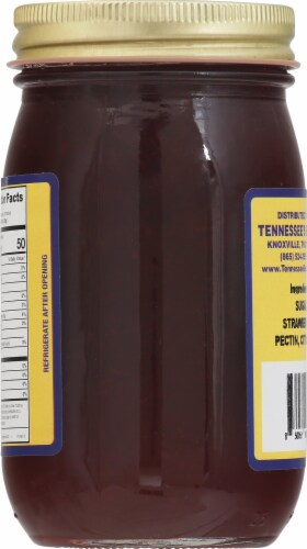 Tennessee's Best Old Fashioned Strawberry Jam Perspective: back