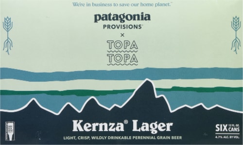 Patagonia Provisions Kernza Lager Cans Perspective: back