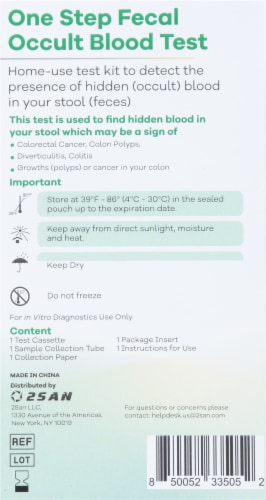 2San Colorectal Cancer Screening Test Perspective: back