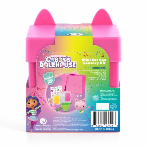 Gabby's Dollhouse Mini Cat Box Fairy Kitty Foam Perspective: back