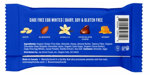 Over Easy™ Double Chocolate Chip Soft & Chewy Oat Bar Perspective: back