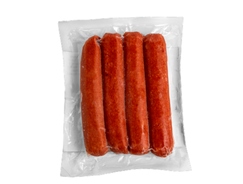 Snap-O-Razzo® Skinless Big Fatty Beefy Butcher Dogs Perspective: back