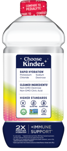 KinderLyte Watermelon Citrus Electrolyte Solution Perspective: back