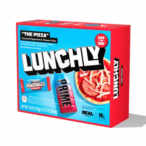 Lunchly™ The Pizza Lunch Kit Perspective: back