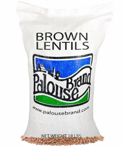 Palouse Brand Brown Lentils 18 lbs Perspective: back