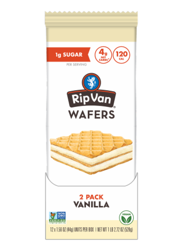 Rip Van® Wafers Vanilla Perspective: back