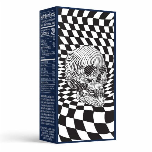 Liquid Death Death Dust Hydration Mix - Cherry Berry & Orange Perspective: back