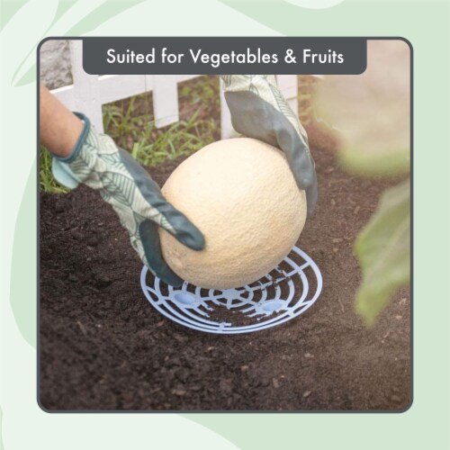 Homarden Melon Cradle, Pumpkin Support, Watermelon Holder Stand Trellis (Set of 12) Perspective: back
