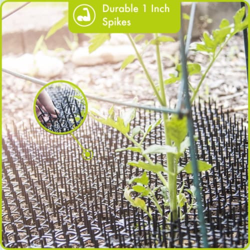 Homarden Cat Repellent Outdoor Set of 10 16x13Inches Mat 13ft Coverage 1.38 H 5.91 L 1.97 W Metro Market