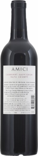 Amici Cellars Cabernet Sauvignon Wine Perspective: back