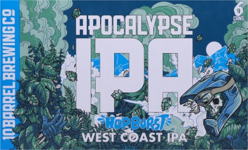 10 Barrel Brewing Apocalypse IPA Perspective: back