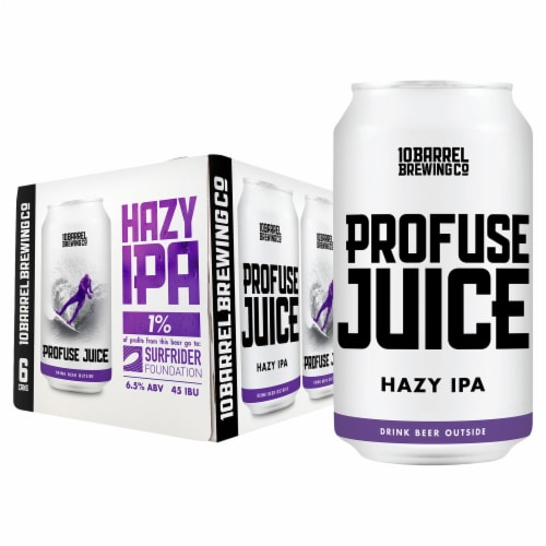 10 Barrel Brewing Co. Profuse Juice Hazy IPA Perspective: back