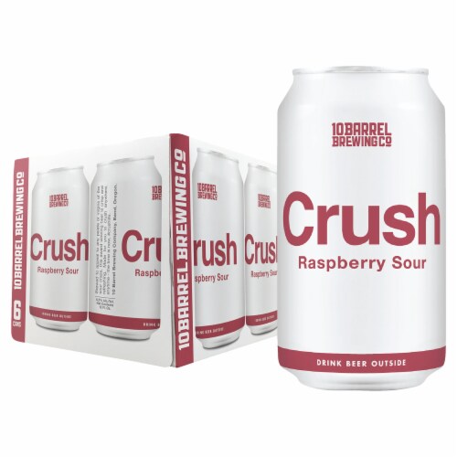10 Barrel Brewing Co. Crush Raspberry Sour Ale Perspective: back