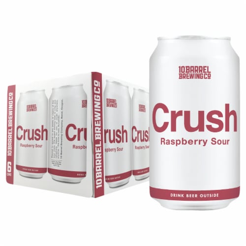 10 Barrel Brewing Co. Crush Raspberry Sour Ale Perspective: back