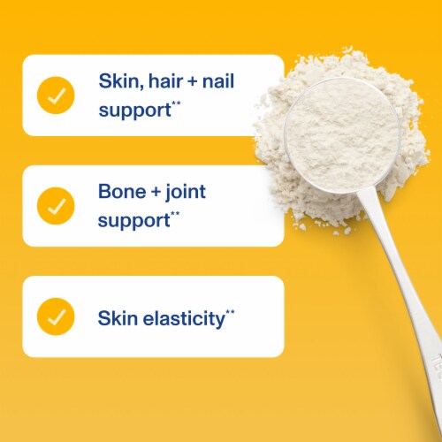 Vital Proteins Collagen Creamer for Skin, Hair, Nail & Joint Support 10g Collagen Vanilla Powder Perspective: back
