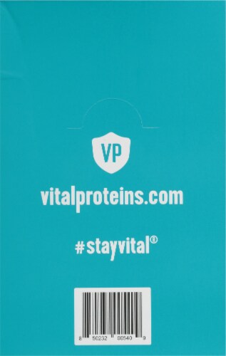 Vital Proteins Unflavored Marine Collagen Packets Perspective: back