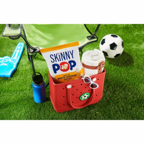 SkinnyPop Dairy Free White Cheddar Popcorn 4.4oz Perspective: back