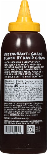 Momofuku Sweet & Spicy Korean BBQ Sauce Perspective: back