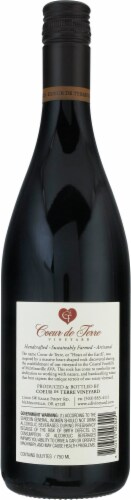 Coeur De Terre Vineyard Oregon Pinot Noir Perspective: back