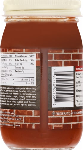 Brickyard™ Sloppy Joe Sauce Perspective: back