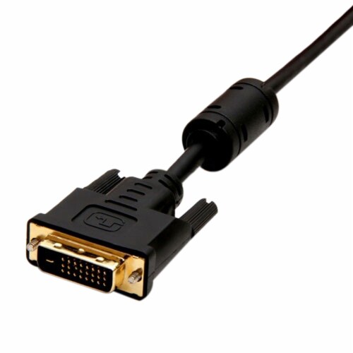 Cmple Dvi-D Digital To Dvi-D Digital Dual Link M/M Cable - 6Ft (Gold Plated) Perspective: back