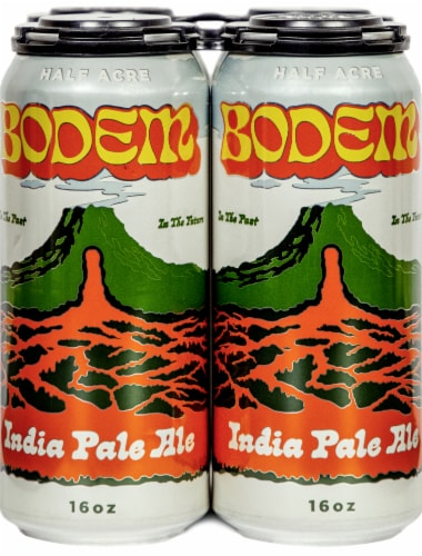 Half Acre Bodem IPA Craft Beer Perspective: back