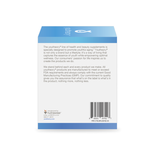 Youtheory Sleep Nighttime Powder Packets Perspective: back