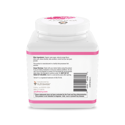 Youtheory® Citrus Beauty Powder Dietary Supplement Perspective: back
