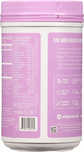 Vital Proteins Lavender Lemon Beauty Collagen Powder Perspective: back