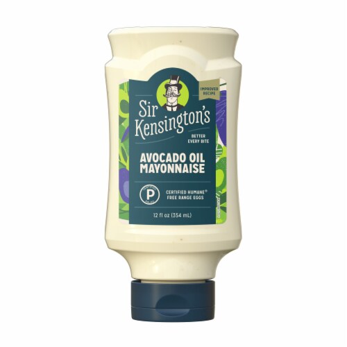 Sir Kensington's Avocado Oil Mayo Mayonnaise Perspective: back