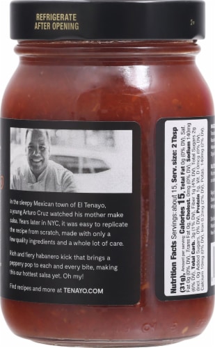 Tenayo™ Habanero Salsa Perspective: back