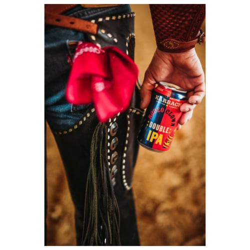 Karbach Brewing Company Rodeo Clown Double IPA Perspective: back