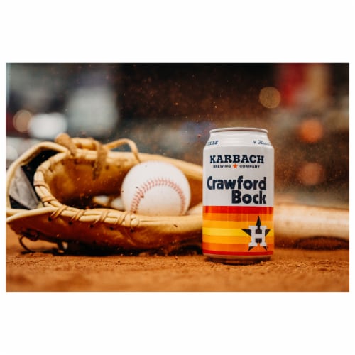 Karbach Brewing Company Crawford Bock Beer Perspective: back