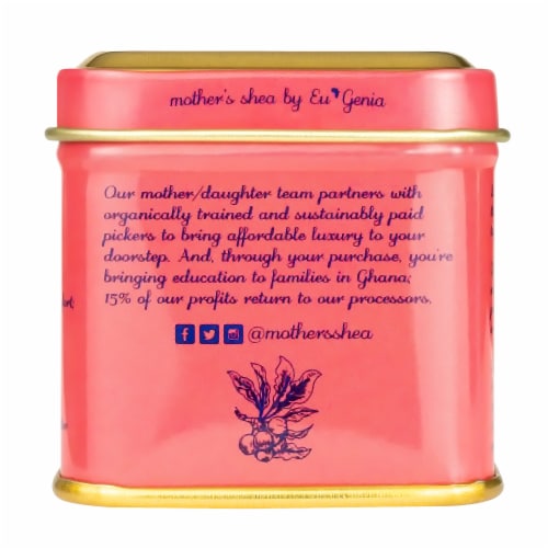 Rose Scented Whipped Butter Perspective: back