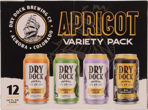 Dry Dock Brewing Aprcat Variety Pack Perspective: back