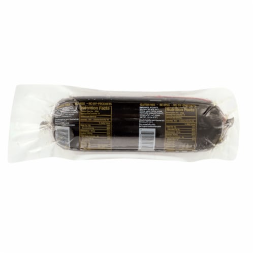 Jack's Gourmet Kosher Spicy Italian Style Salami Perspective: back