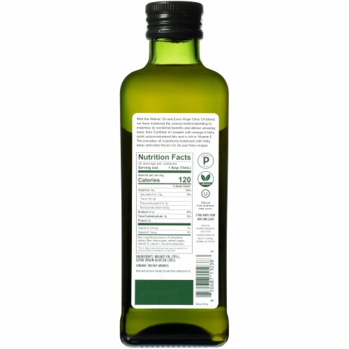 California Olive Ranch® Keto Blend Walnut & Extra Virgin Olive Oil Perspective: back