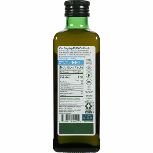 California Olive Ranch® 100% California Extra Virgin Olive Oil Perspective: back
