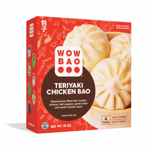 Teriyaki Chicken Package Bao Perspective: back