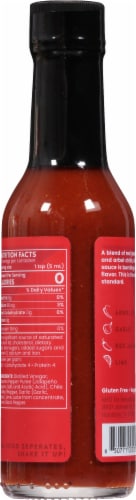 Bravado Spice Co Arbol Chili & Garlic Hot Sauce Perspective: back