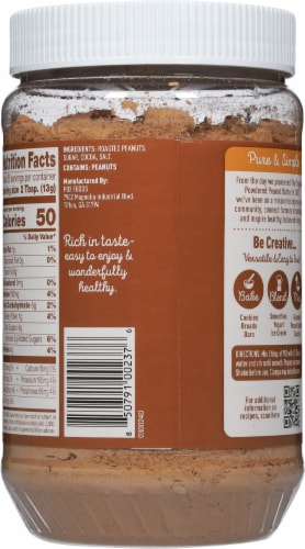 PB2® Peanut Butter Powder with Cocoa Perspective: back