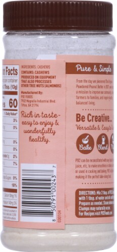 PB2® Cashew Powder Perspective: back